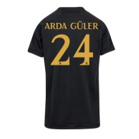 Fotballdrakt Dame Real Madrid Arda Guler #24 Tredjedrakt 2023-24 Kortermet